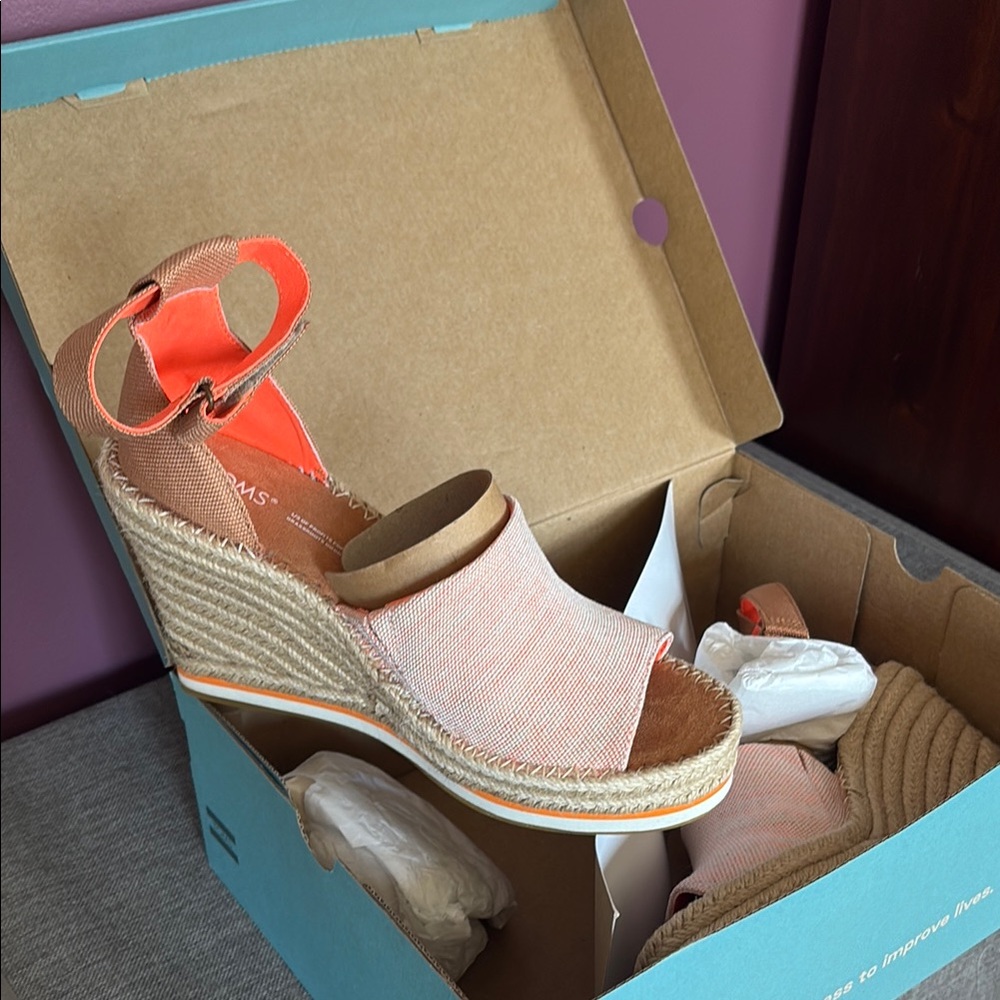 Stylish Espadrille Wedge Sandals - Pink